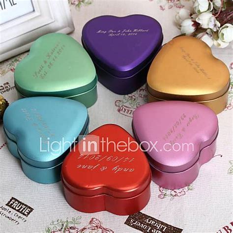 Popular Metal Favor Boxes 